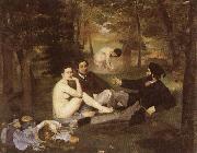 Edouard Manet Le dejeuner sur l herbe oil painting